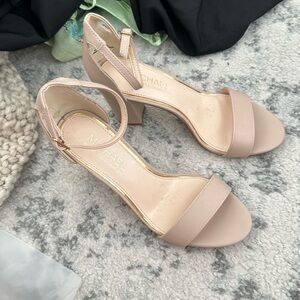 Michel Shannon beige heels size 7